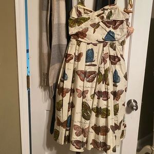 Maeve by Anthropologie sz 8 Butterfly Dress